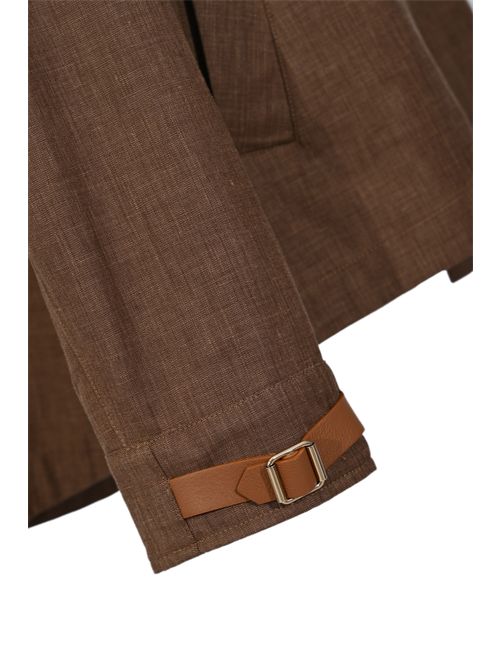 Giacca A-shape in lana, seta e lino Herno | GC000559D 171502240